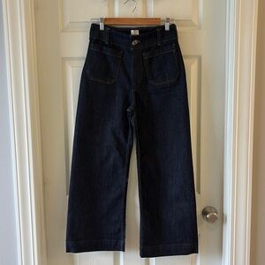 The Colette Wide-Leg Jeans by Maeve